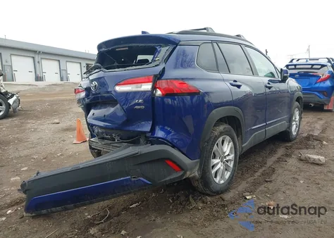 2023 Toyota Corolla Cross Le from USA, damaged, VIN 7MUBAABG7PV064085